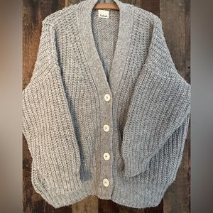 Babaa No 19 in Mist cardigan